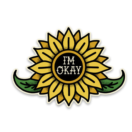 I'm Okay Day Sticker