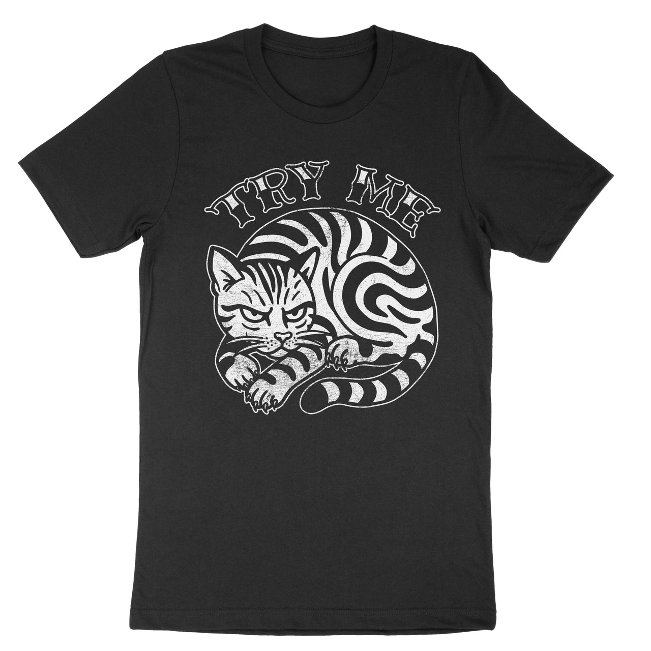 Try Me Cat Tee (Claws)