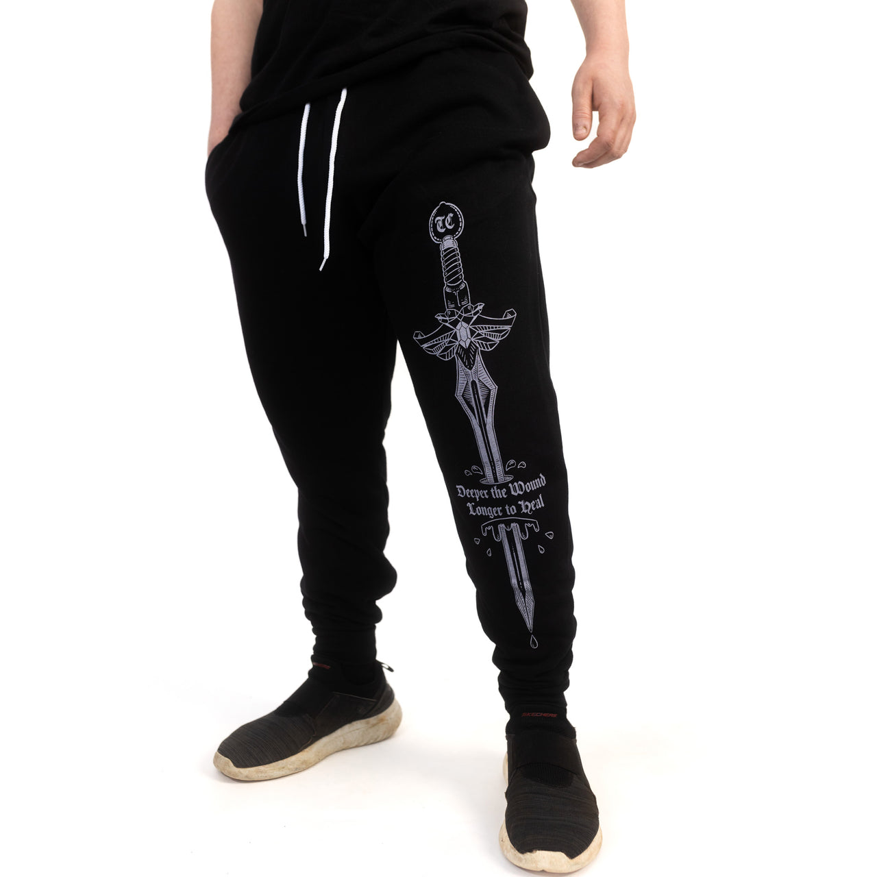 Deeper the Wound Sword Joggers