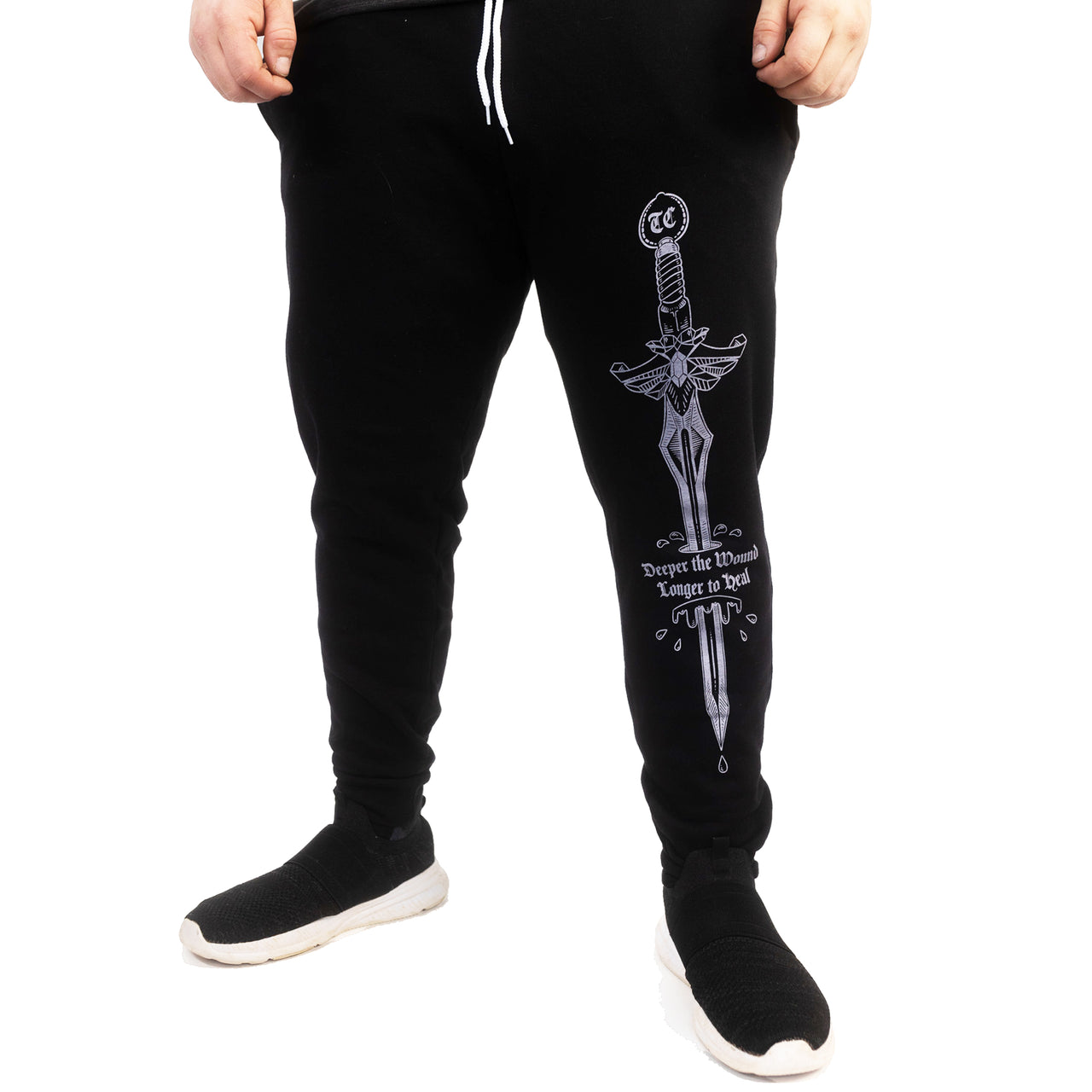 Deeper the Wound Sword Joggers