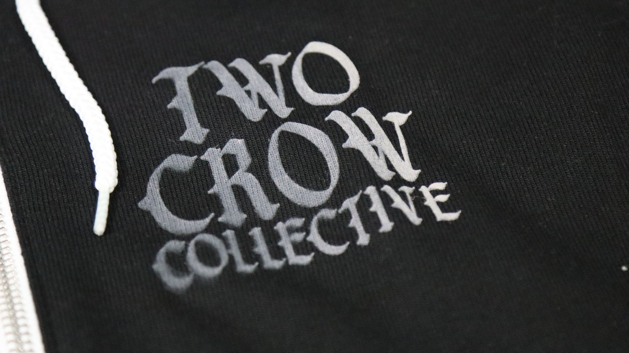 Tattoo Cat Zip Hoodie - M