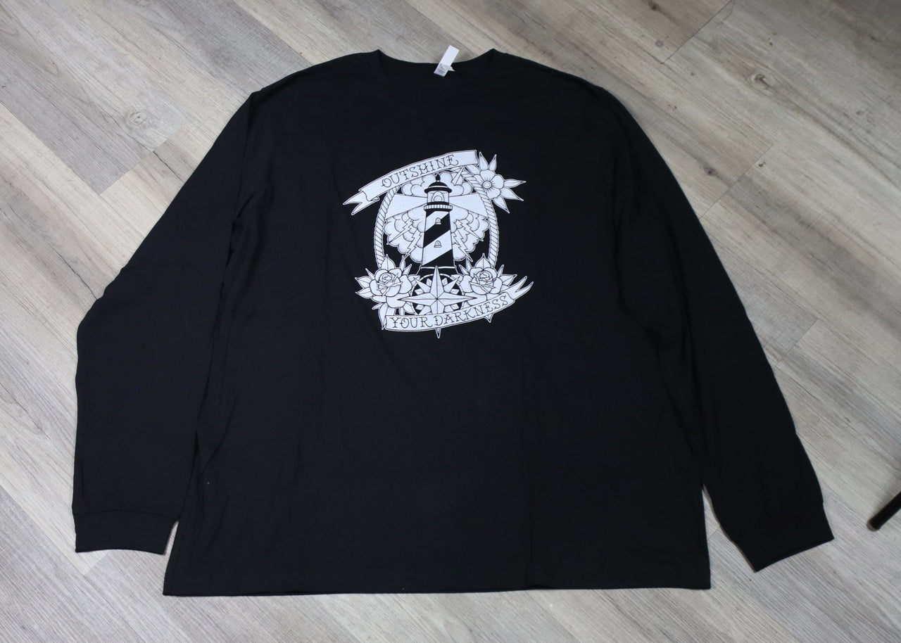 Outshine Your Darkness Long Sleeve - 3XL