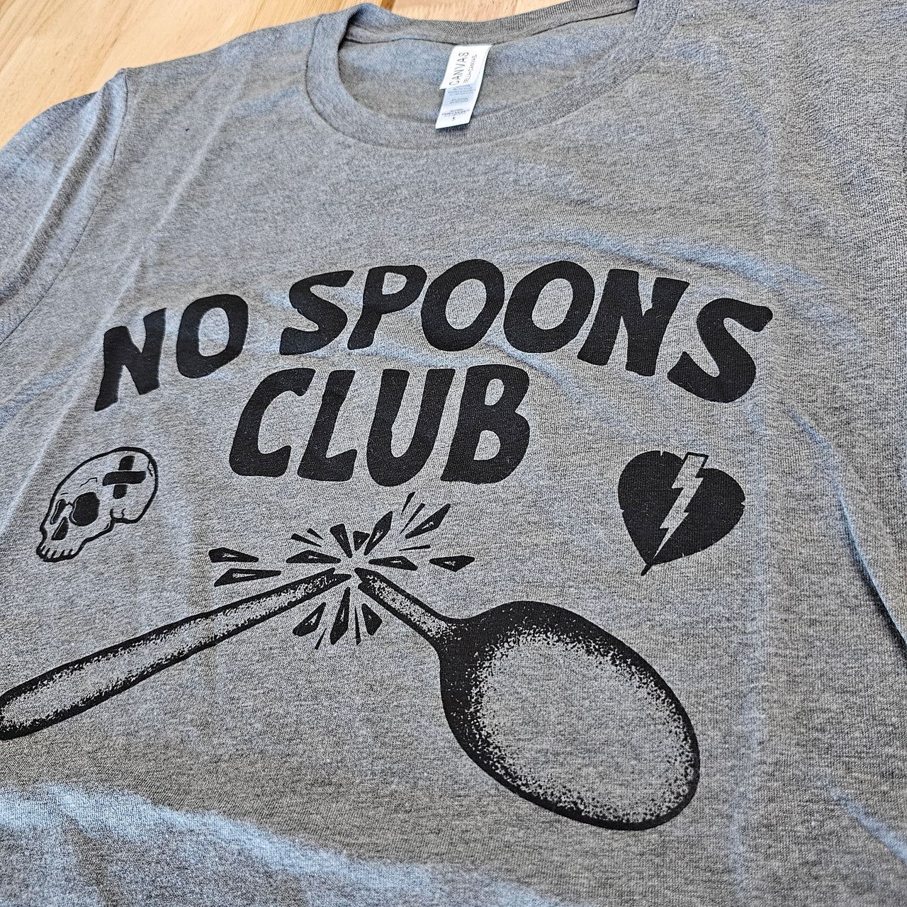 No Spoons Club Tee - S