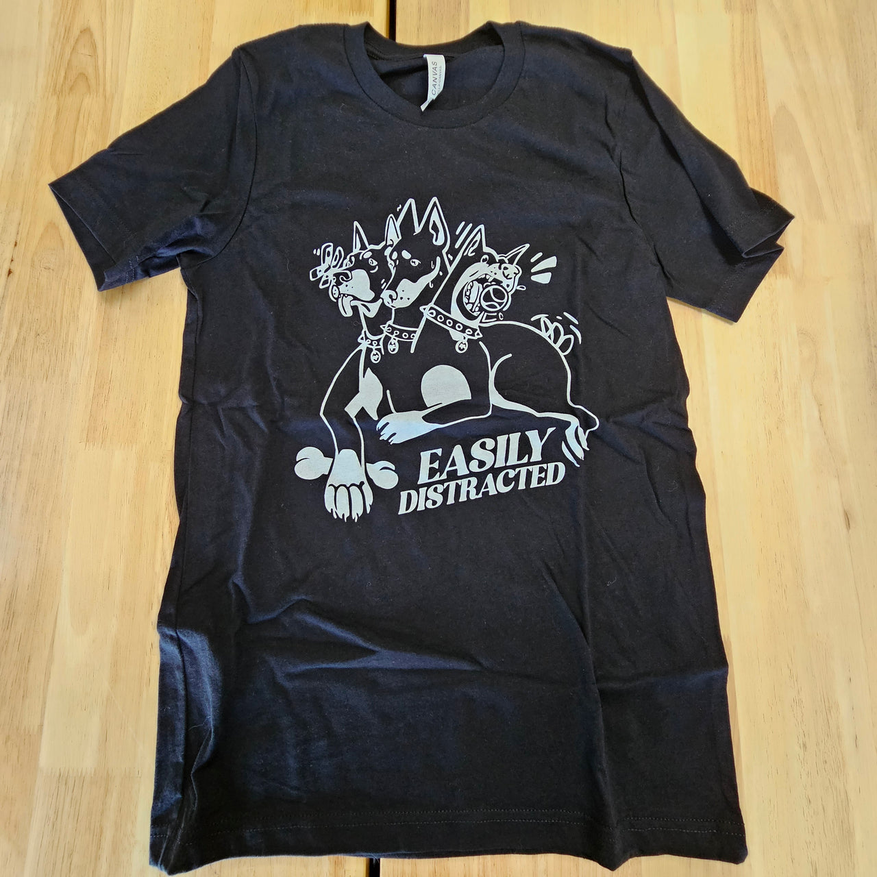 EASILY DISTRACTED TEE - S