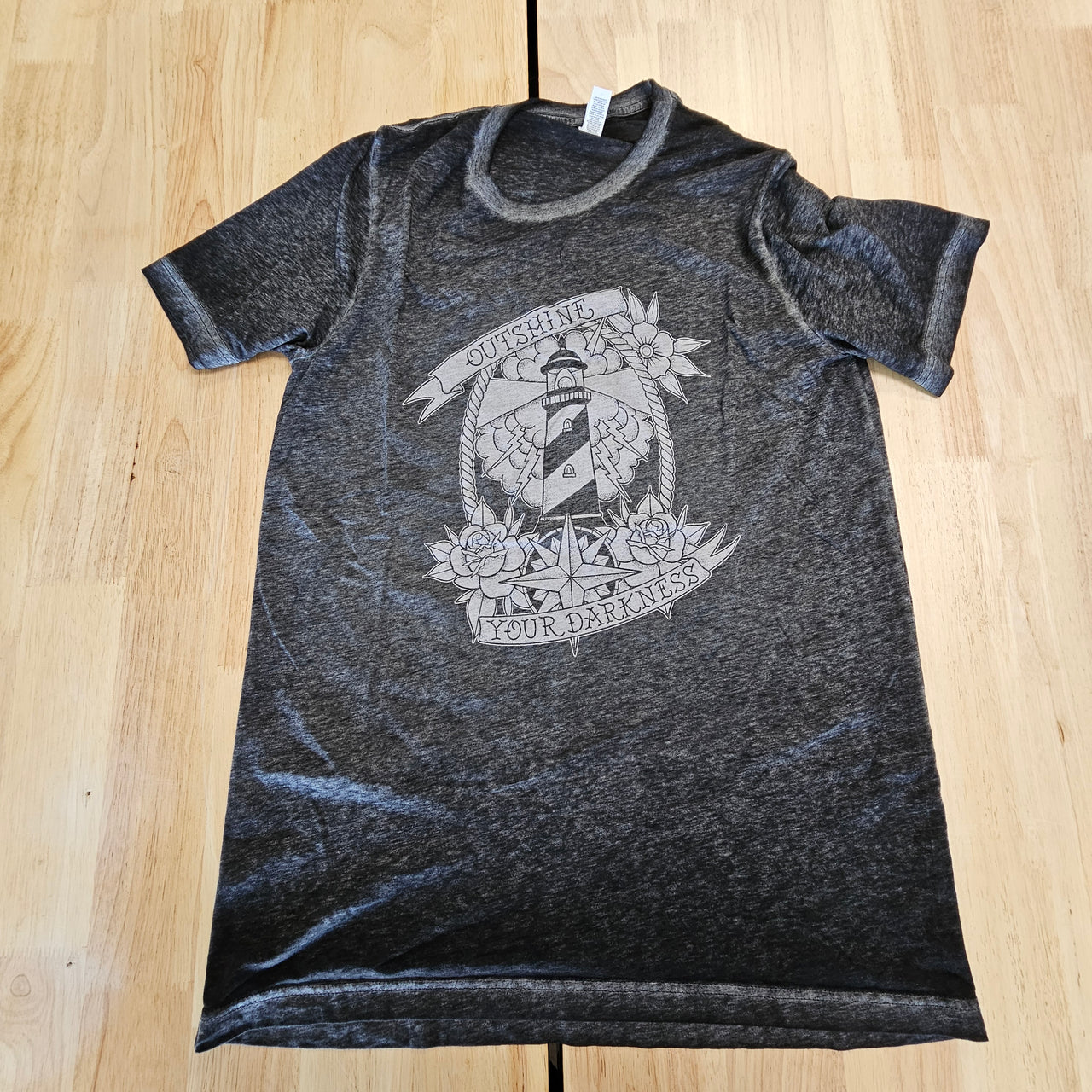OUTSHINE YOUR DARKNESS BURN STYLE TEE - M