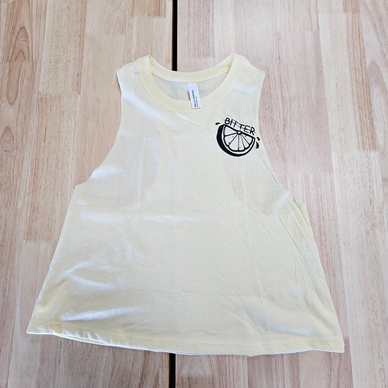 BITTER RACERBACK CROP TANK - S