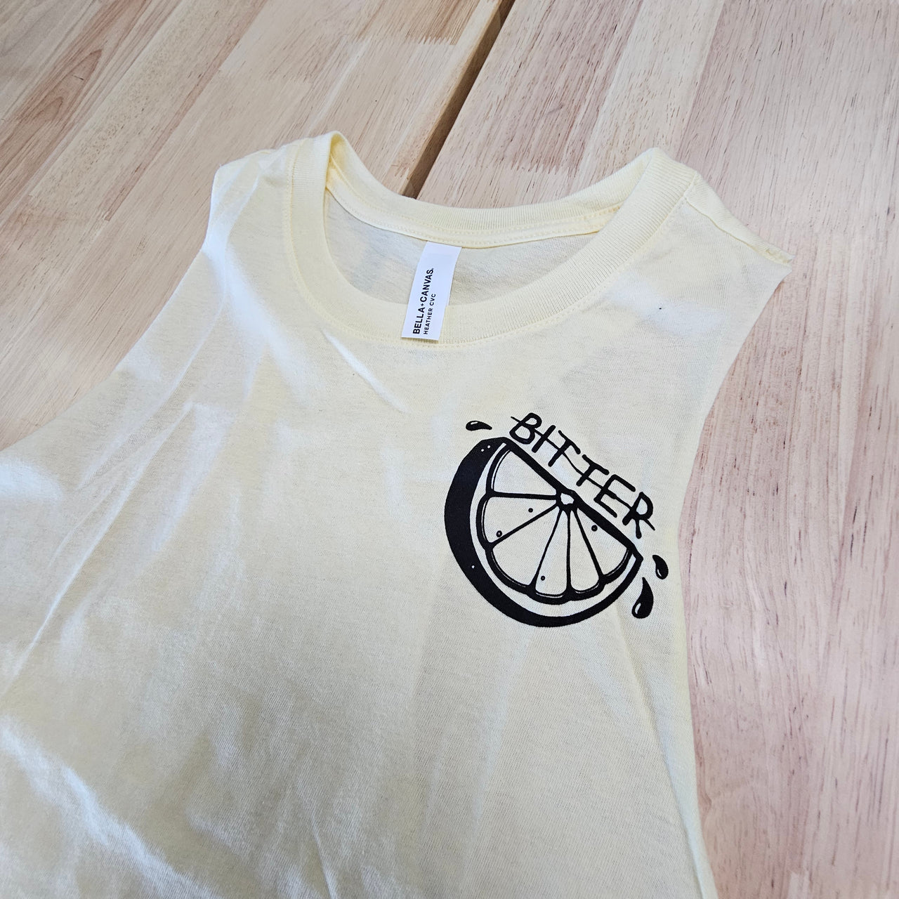 BITTER RACERBACK CROP TANK - S