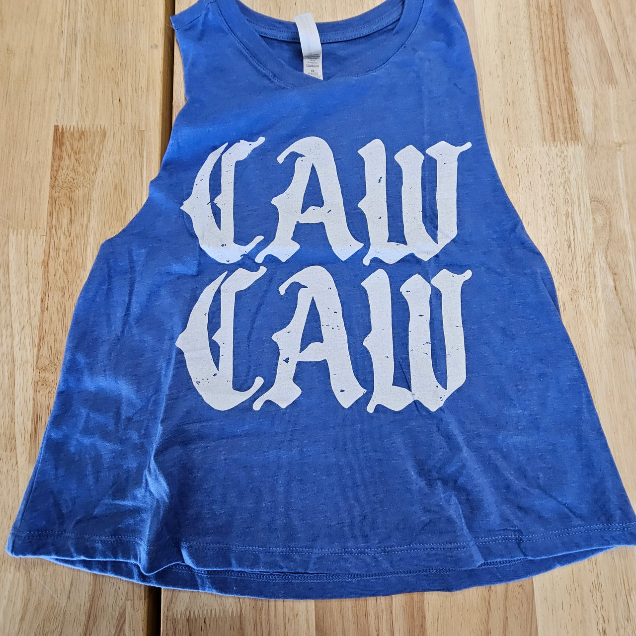 CAW CAW RACERBACK CROP TANK - S