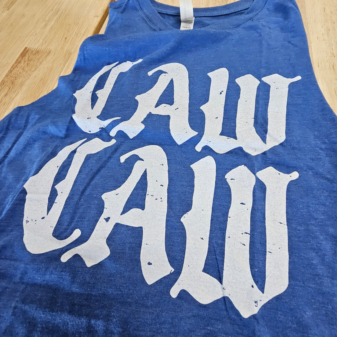 CAW CAW RACERBACK CROP TANK - S