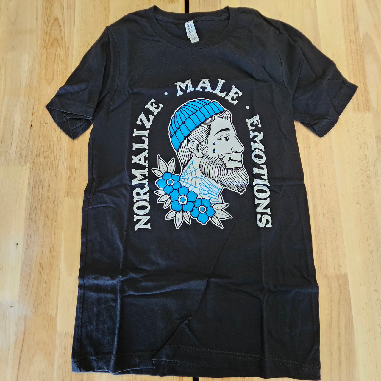 NORMALIZE MALE EMOTIONS TEE - S