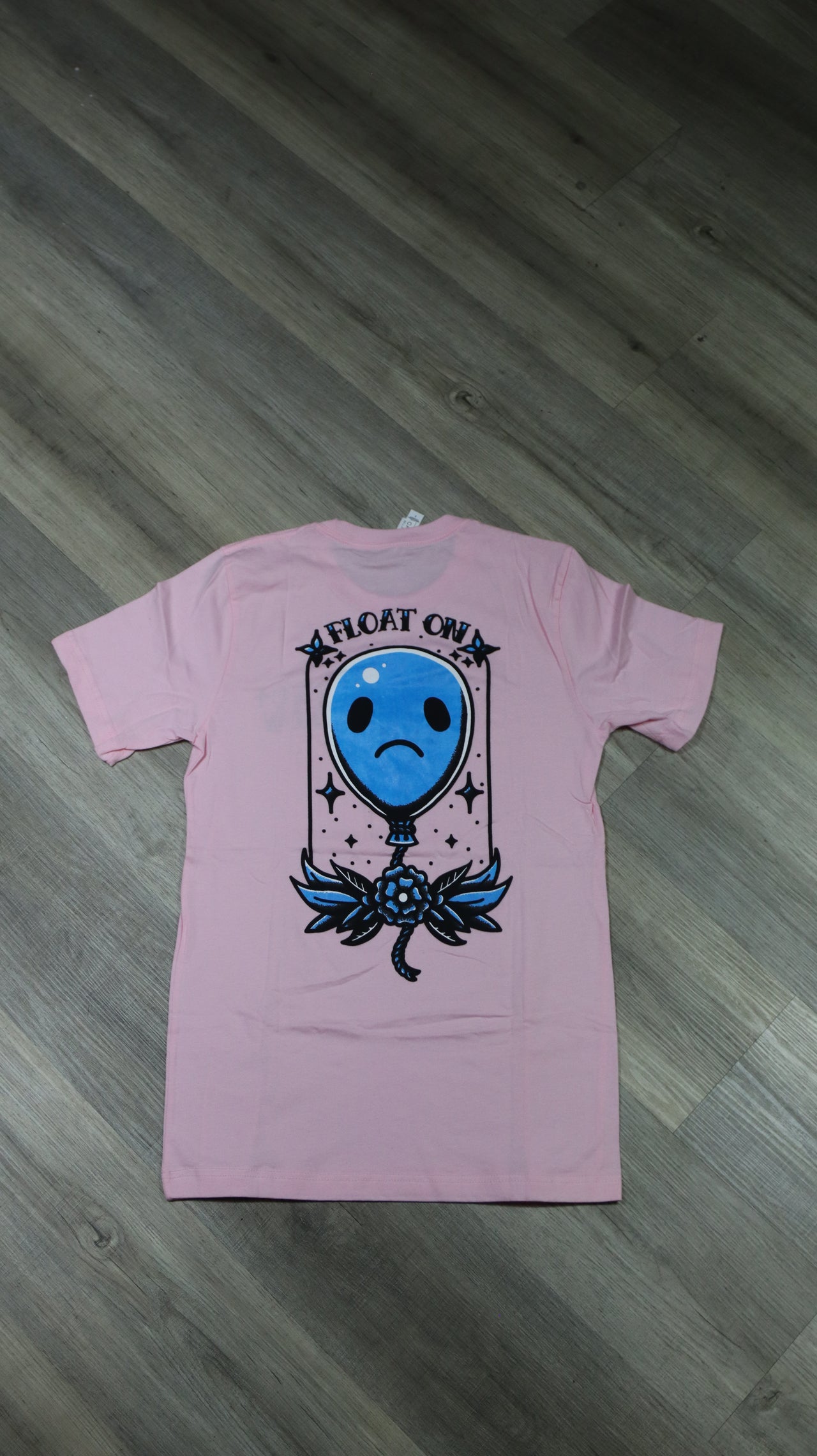 Float On Balloon Pink Tee - S (Misprint)