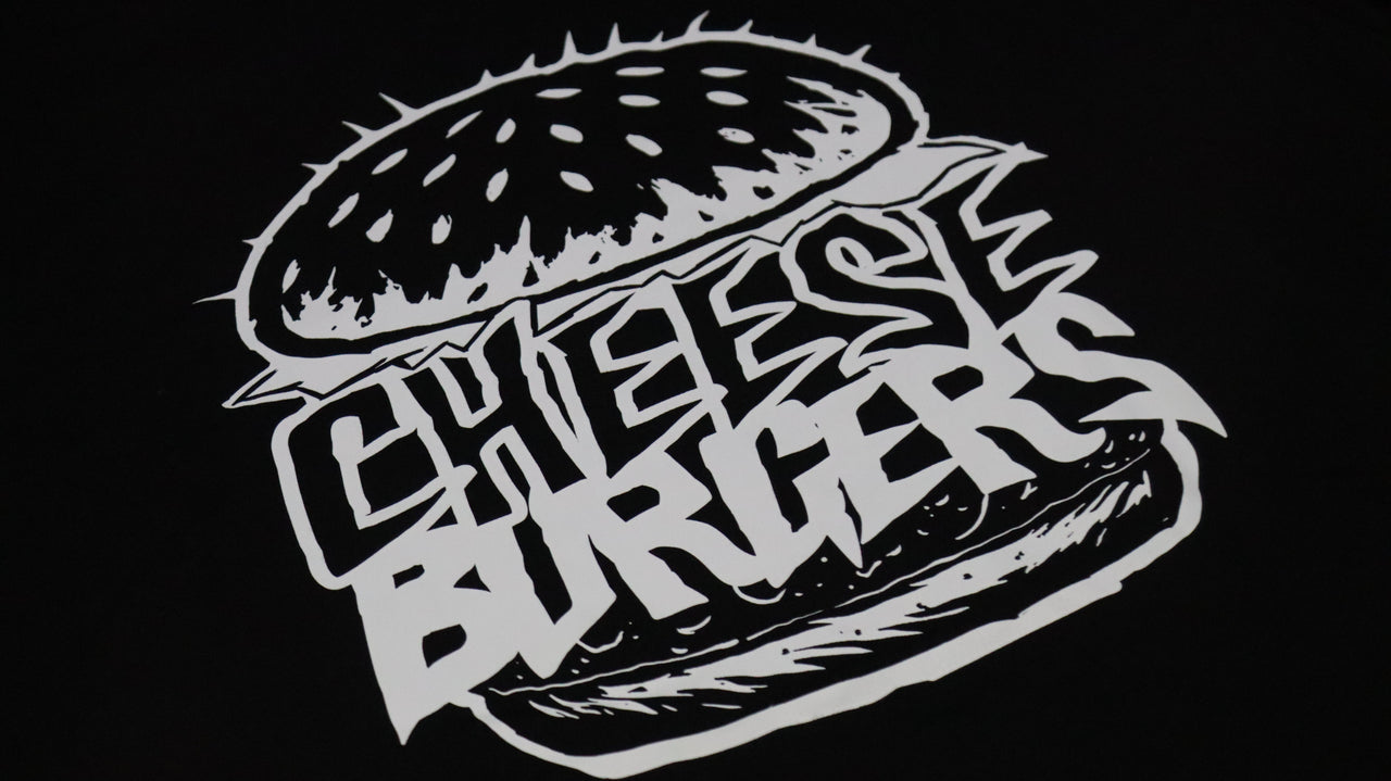 Cheeseburger Metal Tee - L (Test Print)