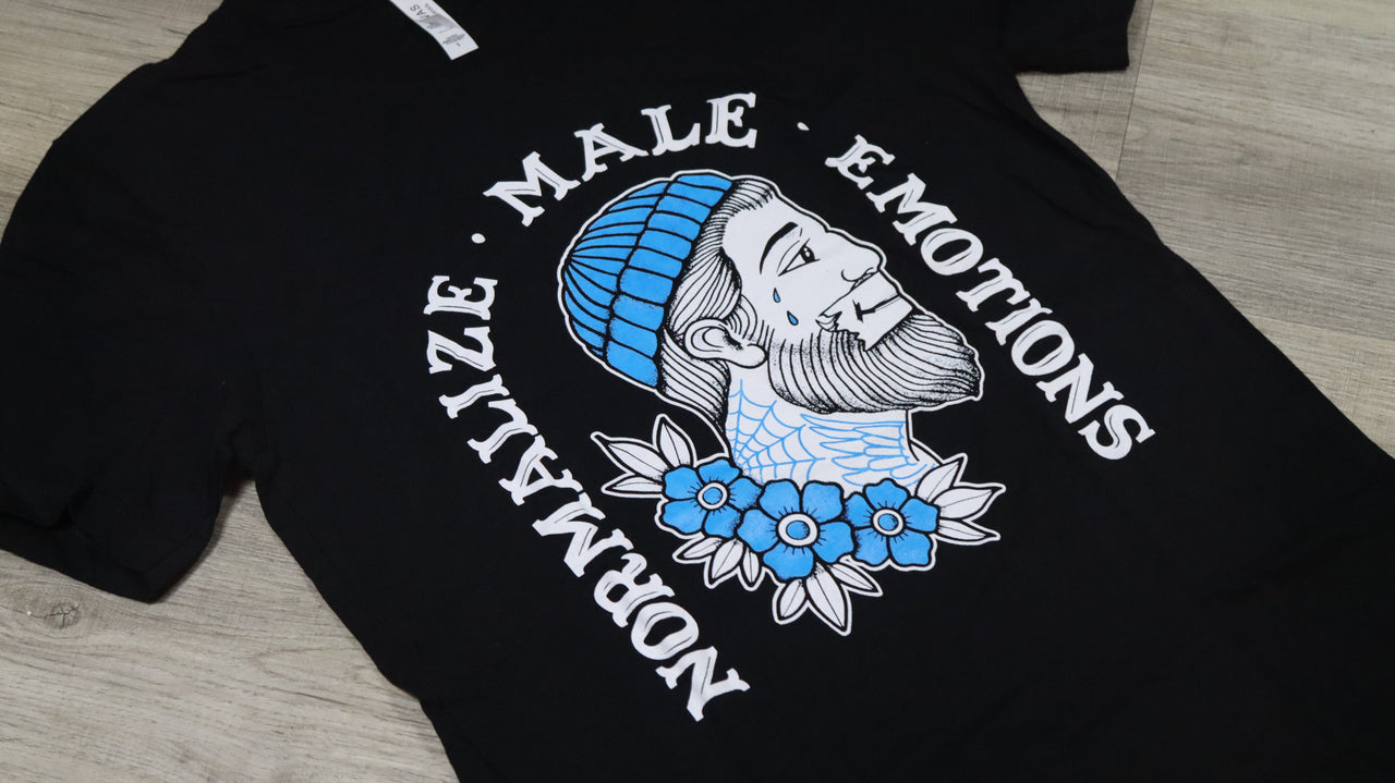 Normalize Male Emotions Tee - S