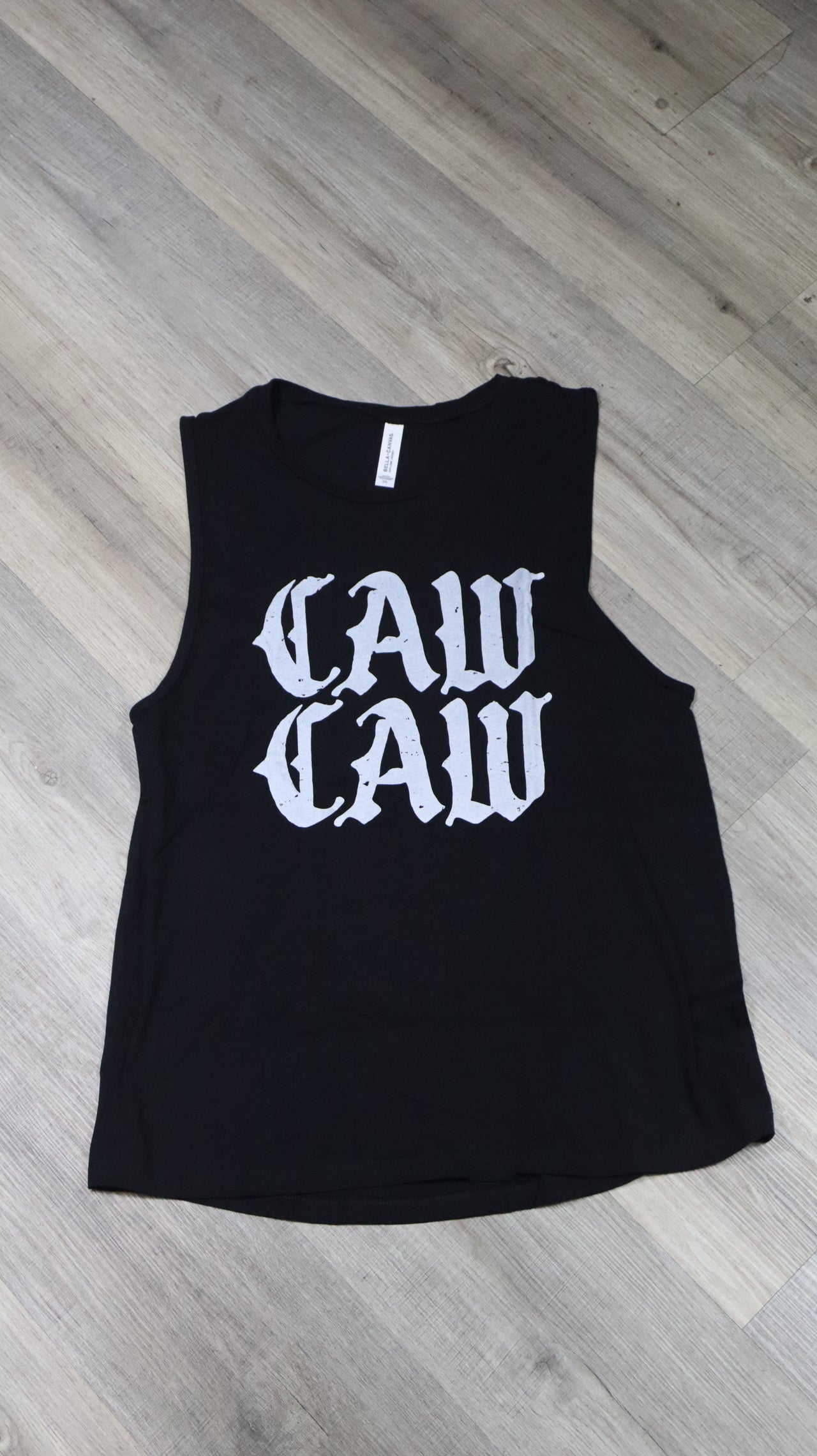 Caw Caw Feminine Muscle Tank - 2XL