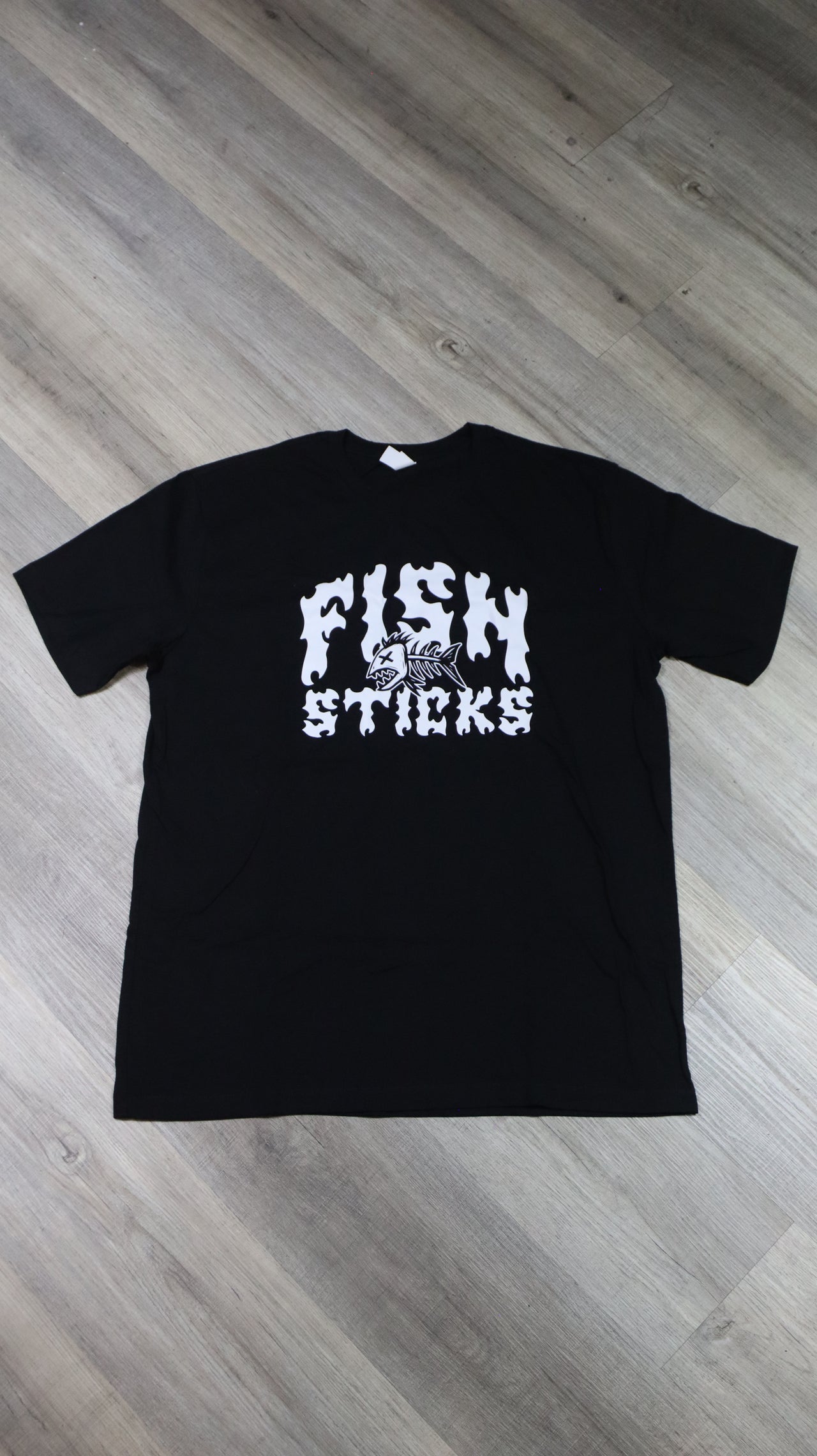 Fish Sticks Metal Tee - Large
