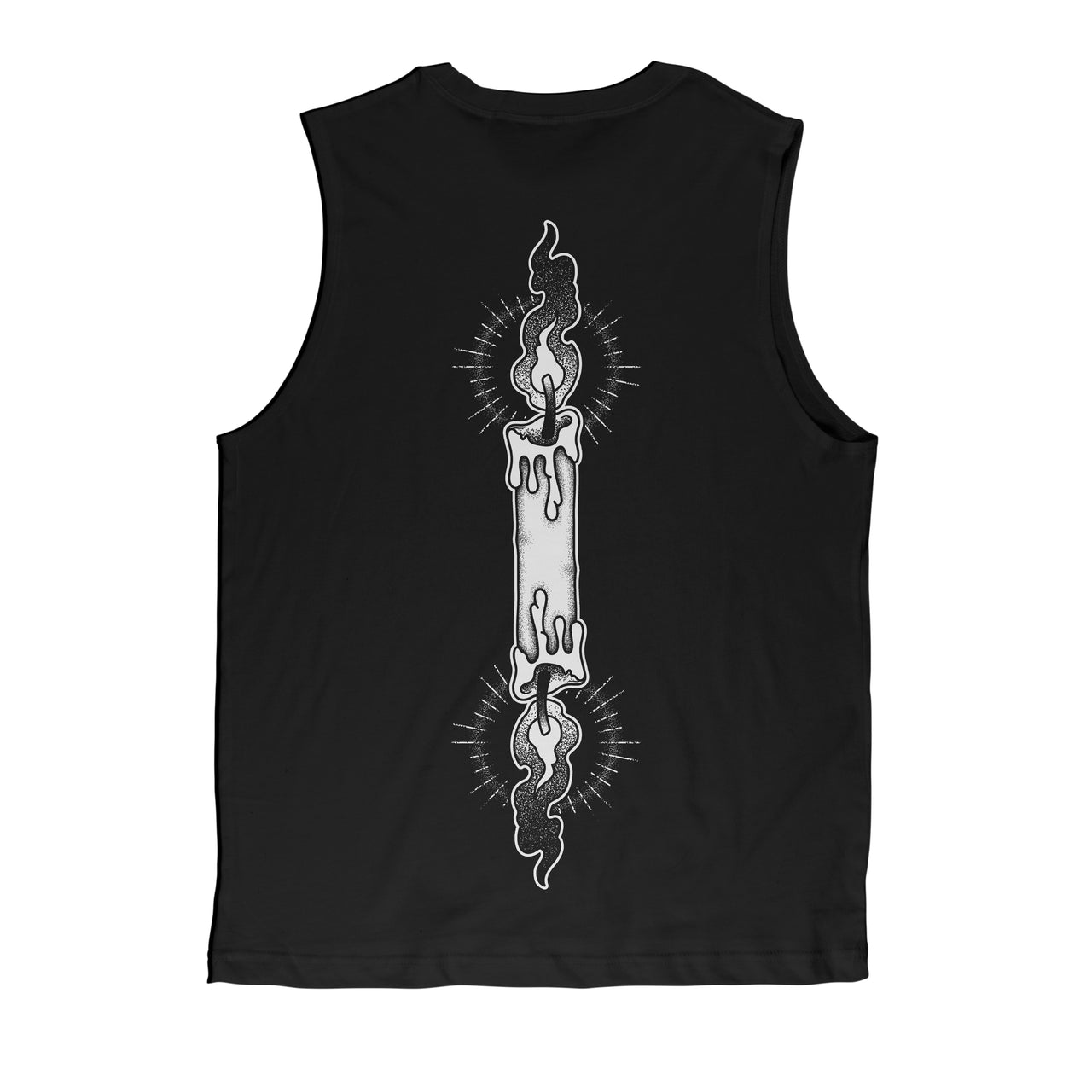 Burnt Out Masculine Tank
