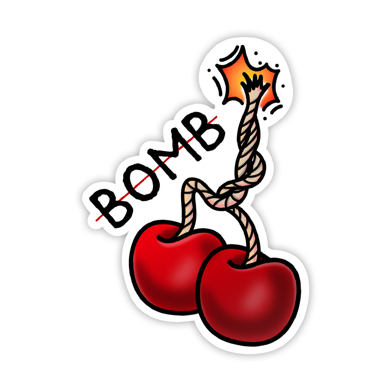 Cherry Bomb Sticker