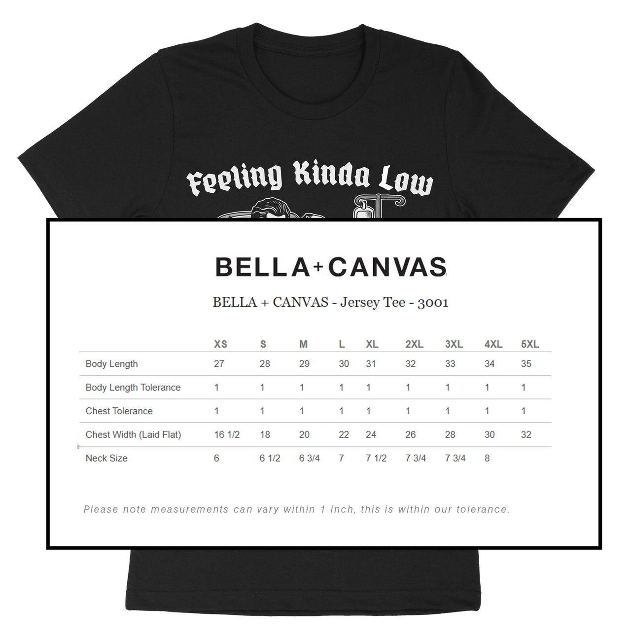 Feeling Kinda Low Vampire Tee