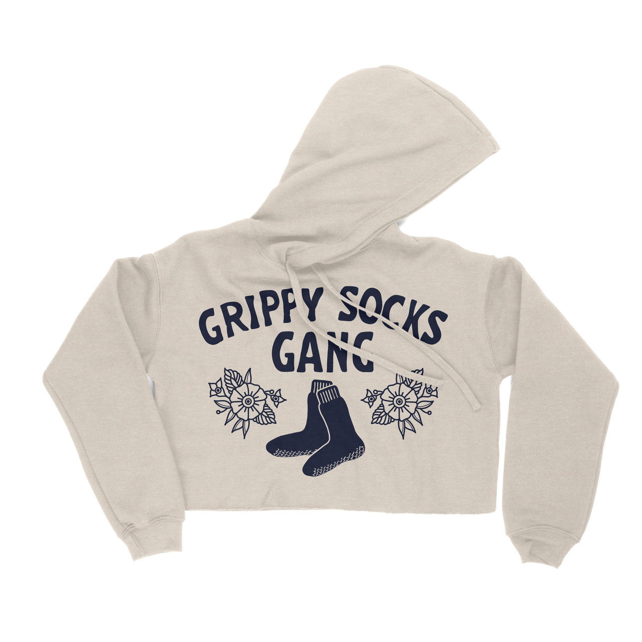 Grippy Socks Gang Crop Hoodie