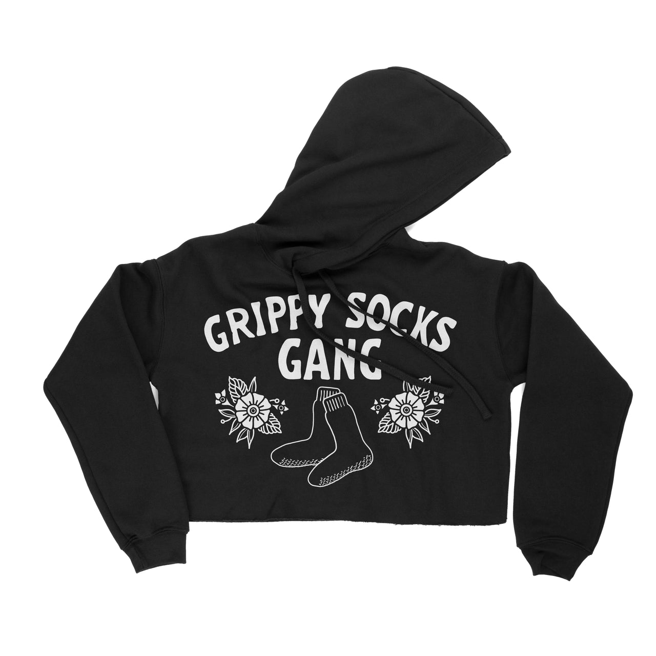 Grippy Socks Gang Crop Hoodie