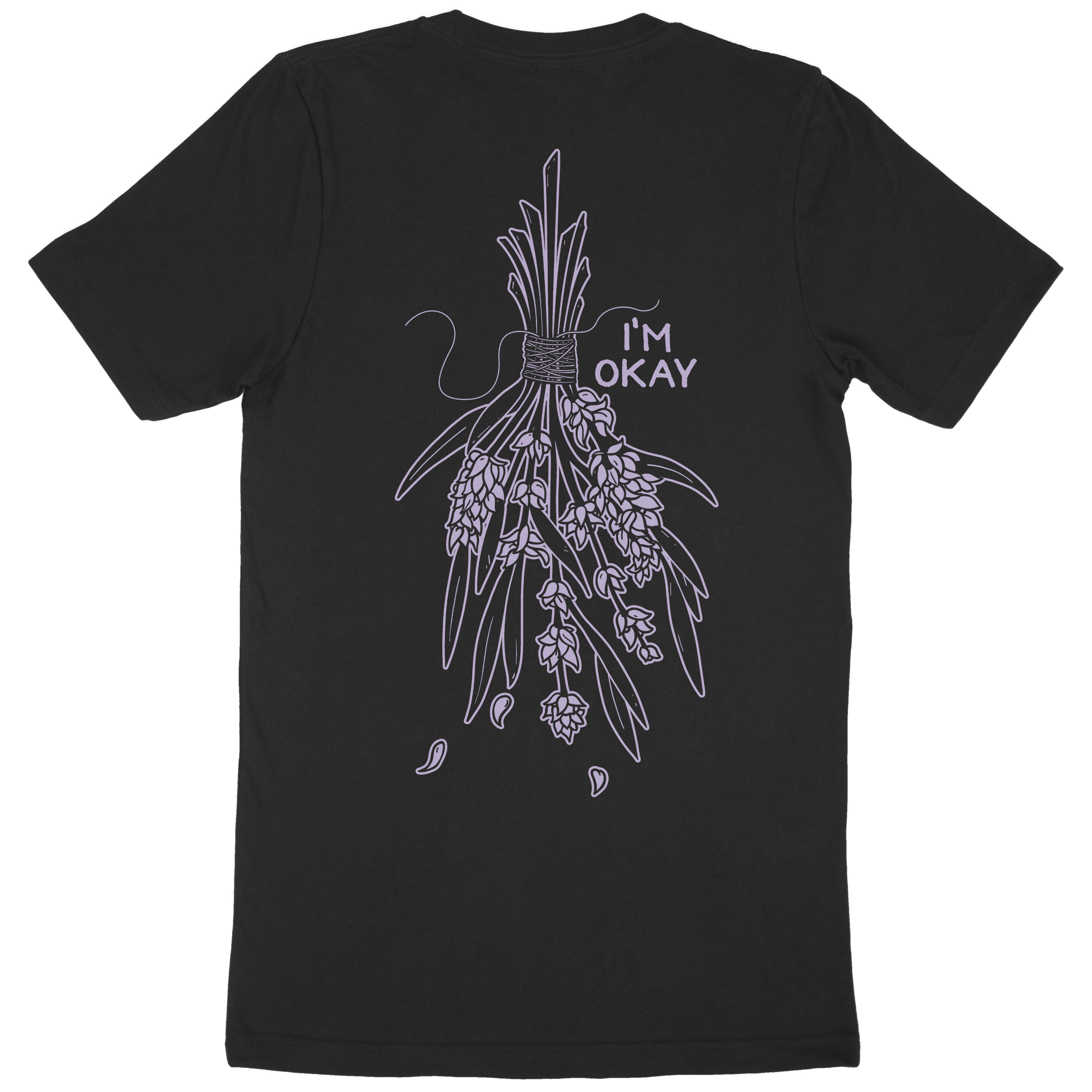 I'm Okay Lavender Tee