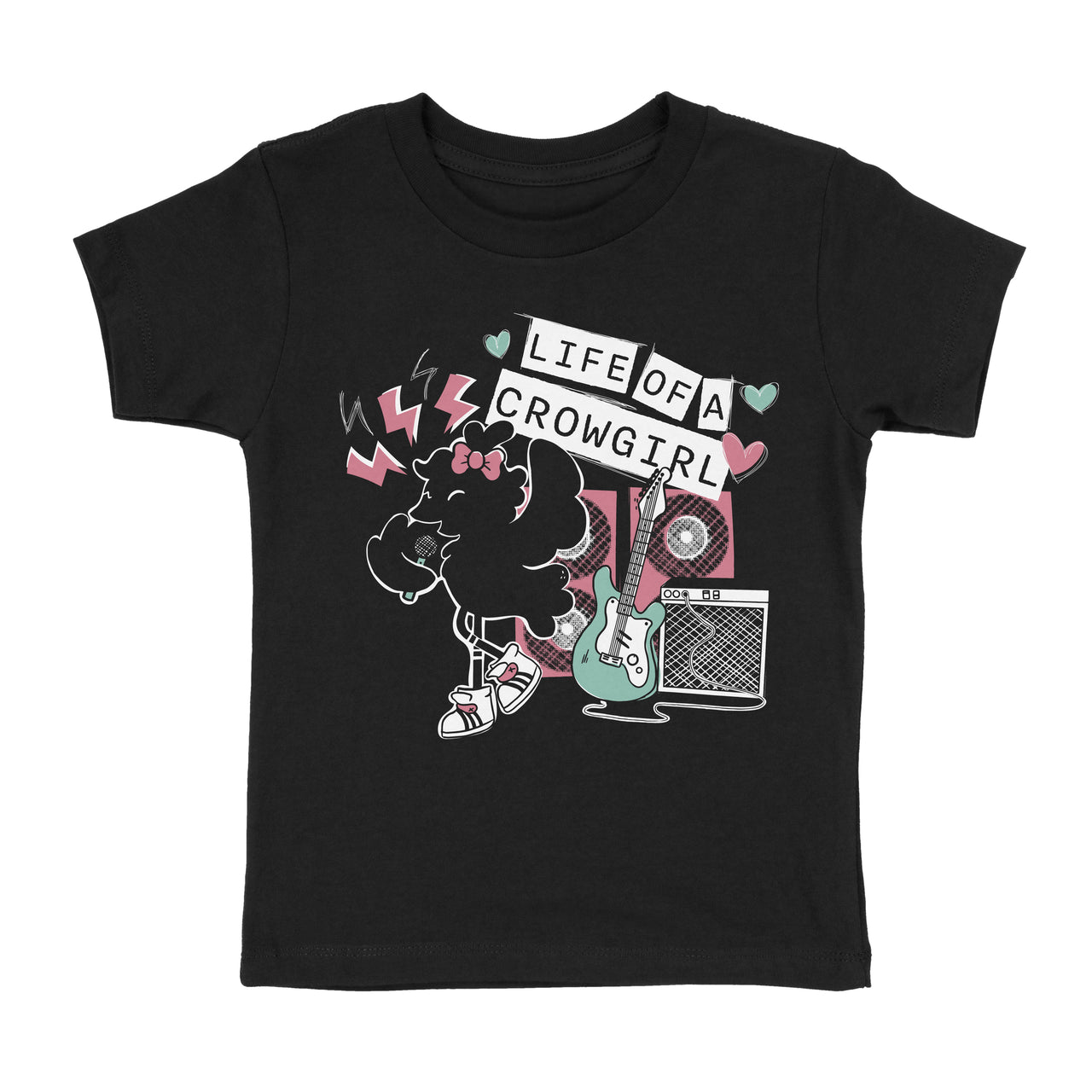 Abbey's Crowgirl Tee - Toddler