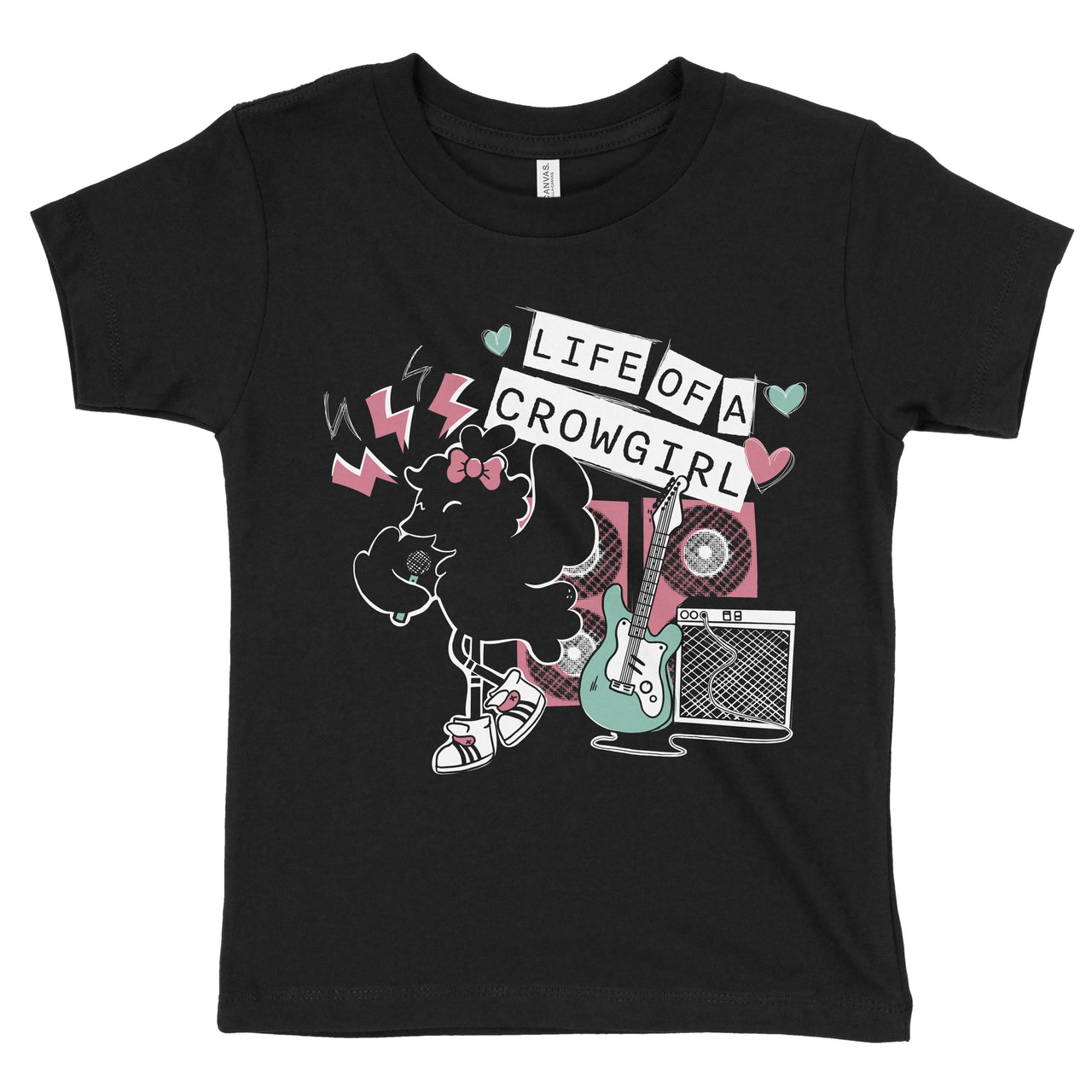 Abbey's Crowgirl Tee - Youth