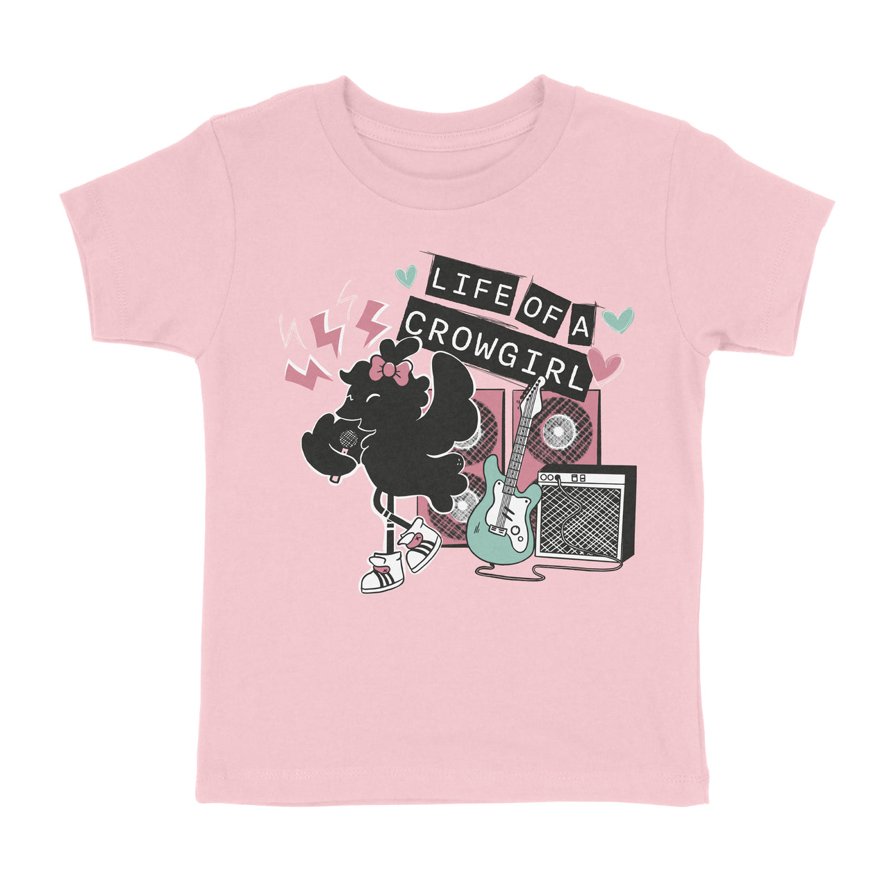 Abbey's Crowgirl Tee - Toddler