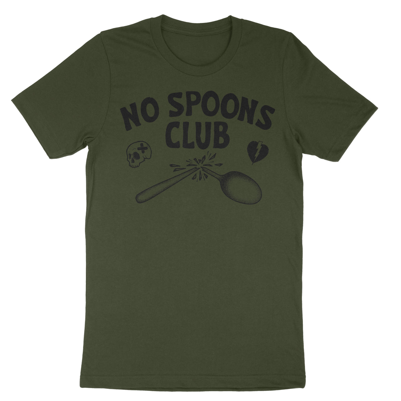No Spoons Club Tee