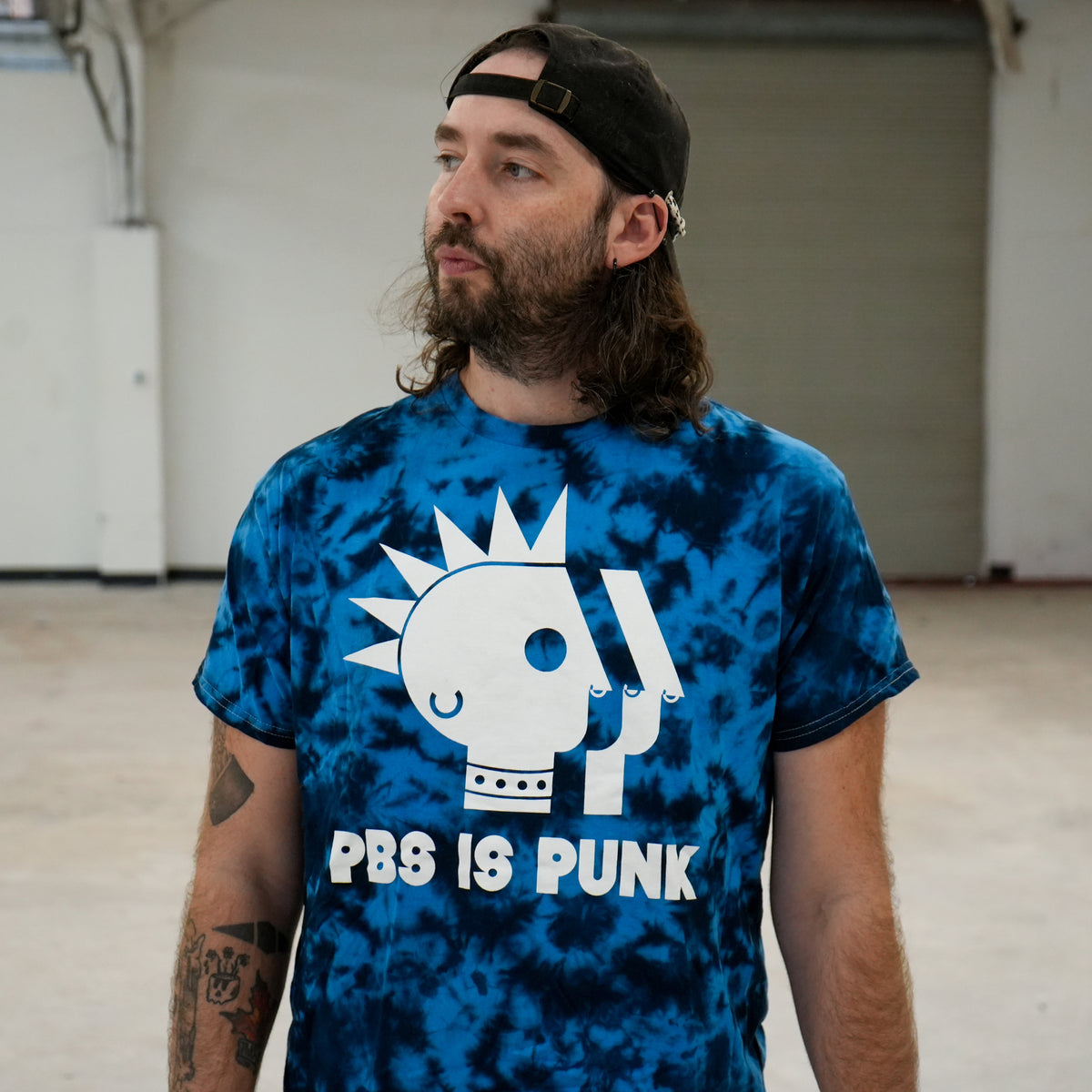 PBS is Punk Tie-Dye Tee