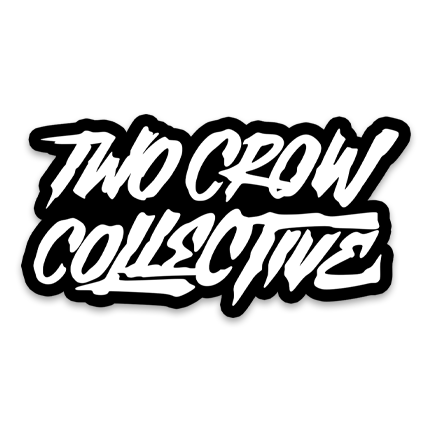 Two Crow Logo Sticker