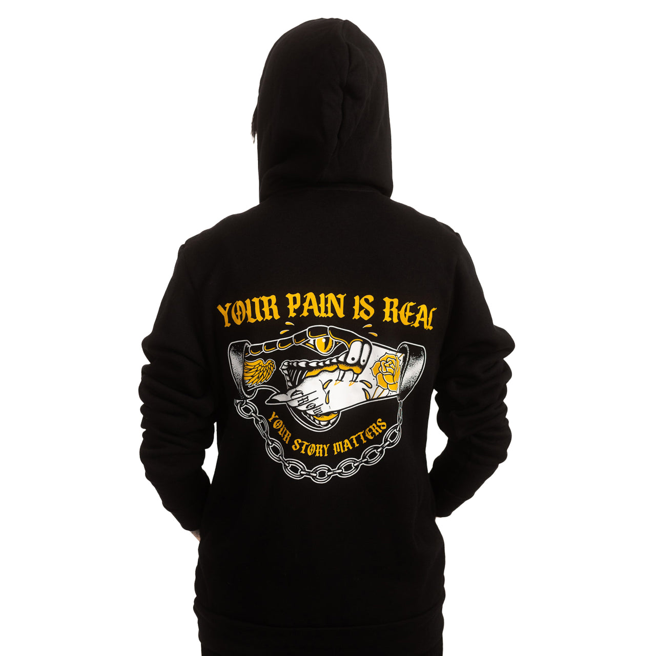Your Pain Is Real Zip-Up Hoodie